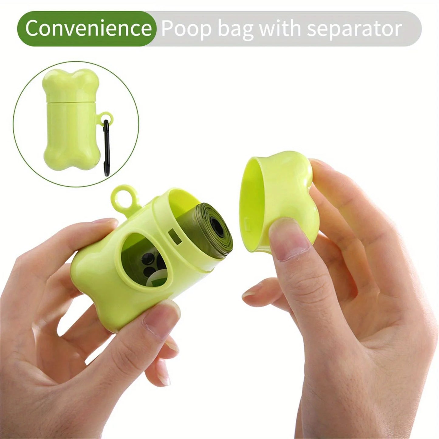 120 Count Biodegradable Dog Poop Bags Leak-Proof