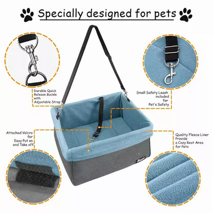 JESPET & GOOPAWS Dog Booster Seats for Cars