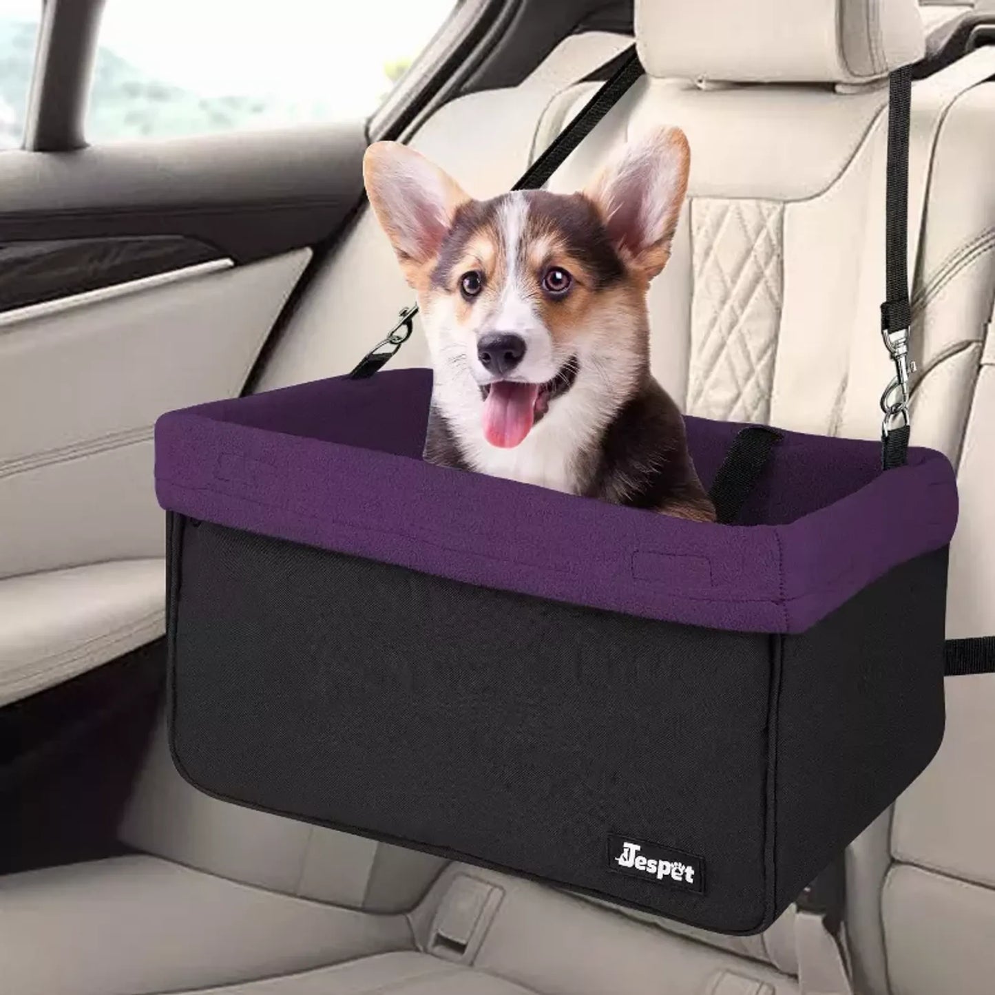 JESPET & GOOPAWS Dog Booster Seats for Cars