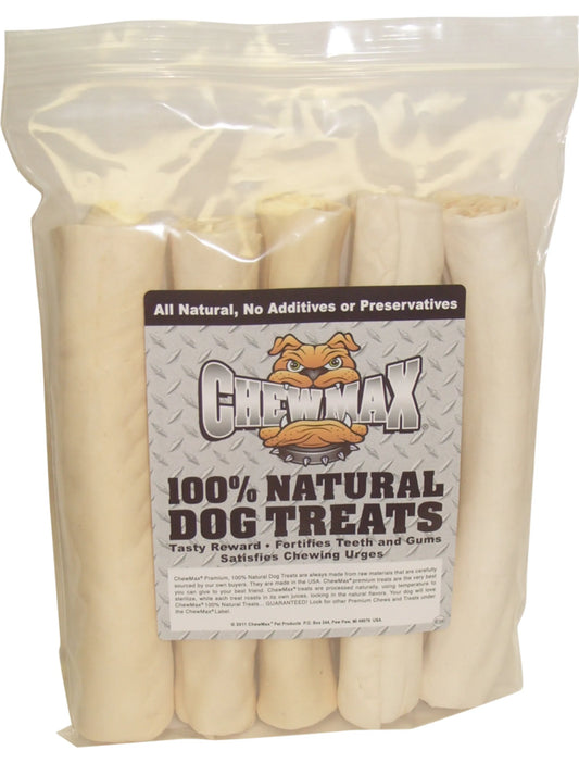 Retriever Roll Rawhide Dog Chews – 6 Pack (9"–10")