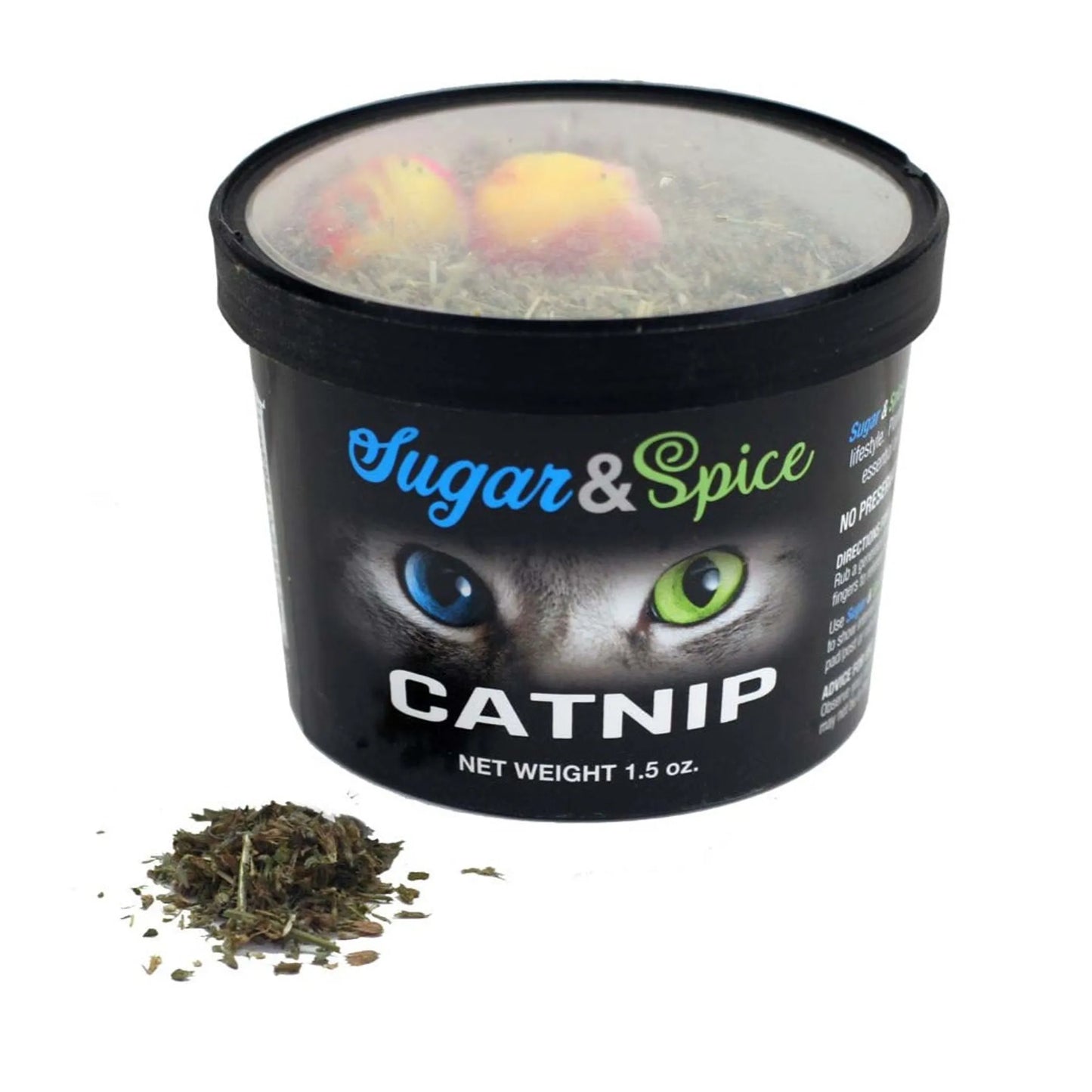 Premium Catnip — 1.5 oz Freshness Container