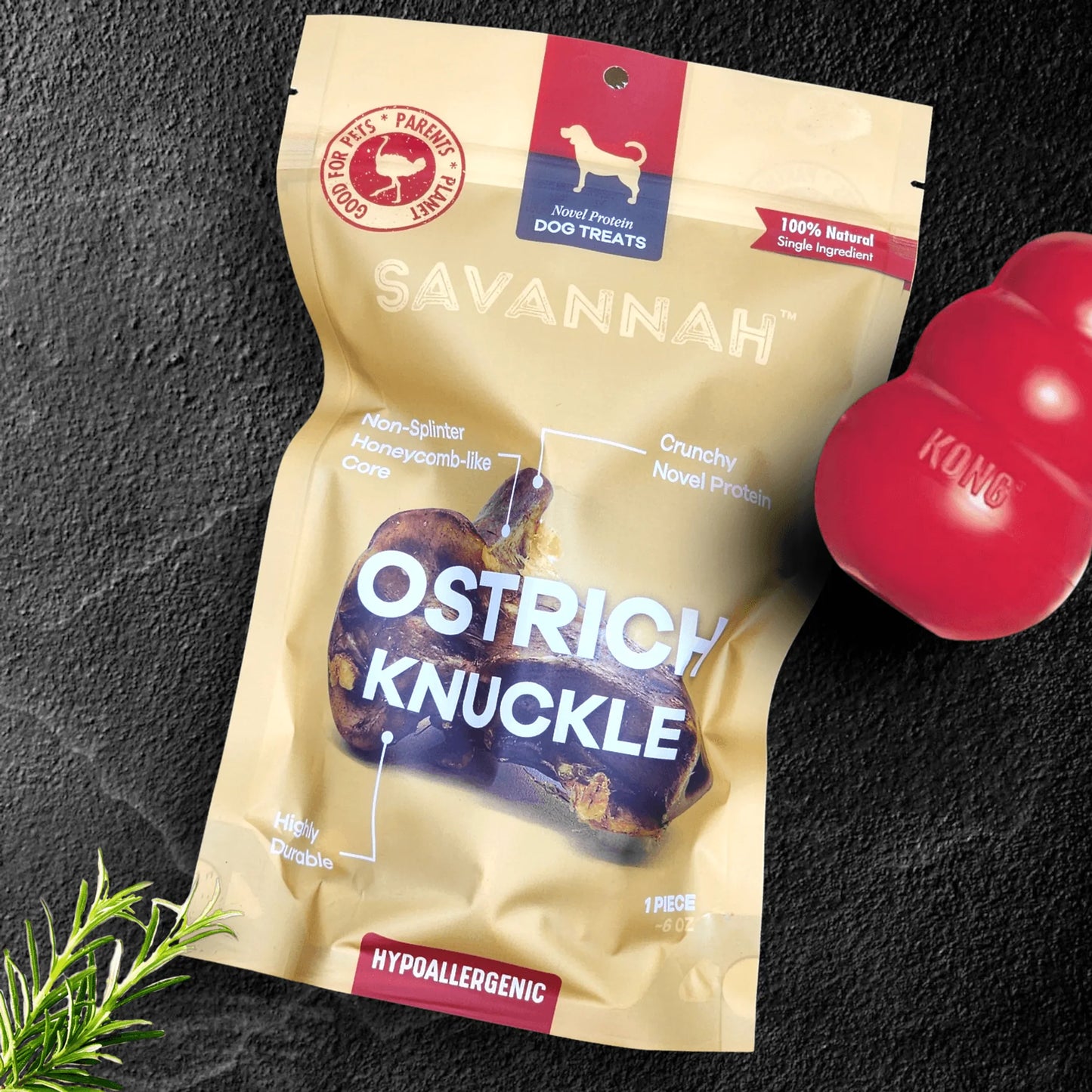 Ostrich Knuckle Dog Chew – Treat for Dogs & Sensitive Stomachs