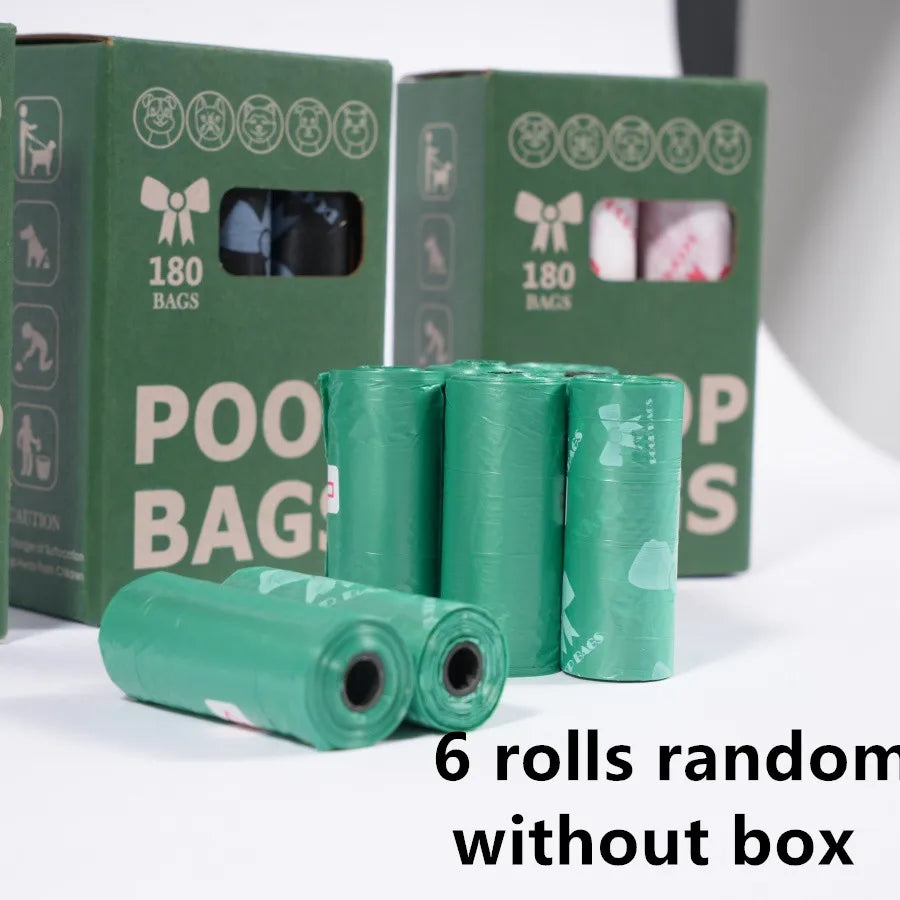 3/6/10/12 Rolls 180 Count Super Thick Dog Poop Bags,Leak-Proof
