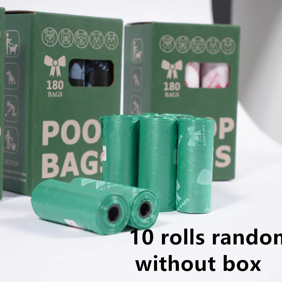 3/6/10/12 Rolls 180 Count Super Thick Dog Poop Bags,Leak-Proof