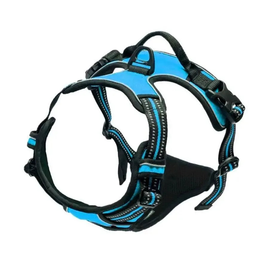 Dog Collars Harness Big Vests Leash Pet