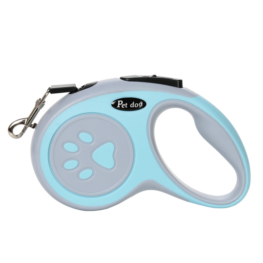 3m 5m Nylon Pet Dog Leash Automatic Retractable Extending Rope