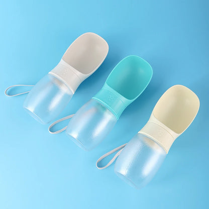 300ml 500ml Dog Water Bottle Portable Drinking Bowl