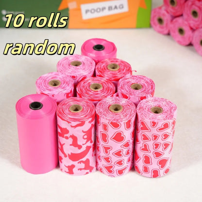 3/6/10/12 Rolls 180 Count Super Thick Dog Poop Bags,Leak-Proof