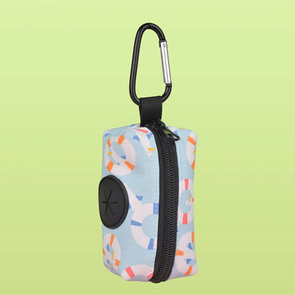 Rainbow Print Fashion Design Dog Poo Bag Holder