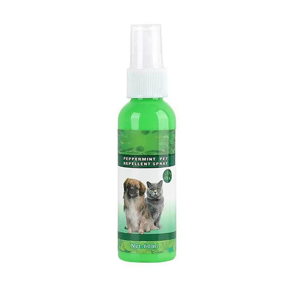 Gouttes Anti-Puces pour Animaux 60ml Tue-Puces Tiques Poux Acariens Chat Soulage les Démangeaisons Antiseptique Soin de la Peau Pulvérisateur Anti-Parasites pour Animaux