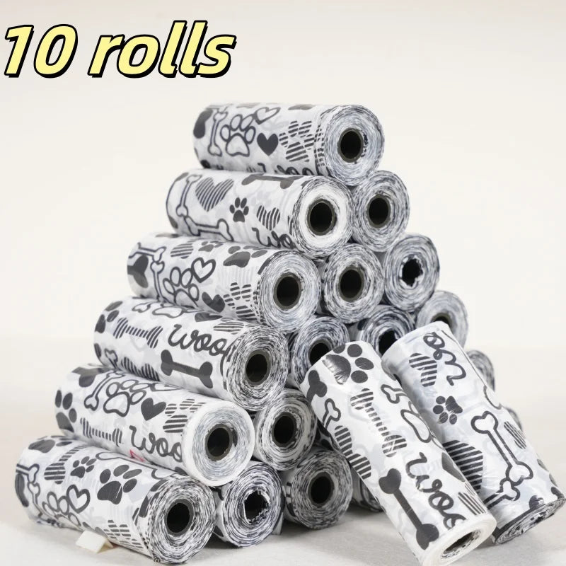 3/6/10/12 Rolls 180 Count Super Thick Dog Poop Bags,Leak-Proof