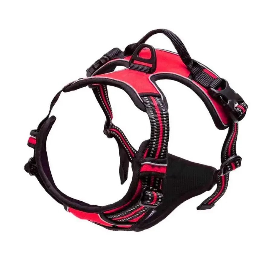 Dog Collars Harness Big Vests Leash Pet