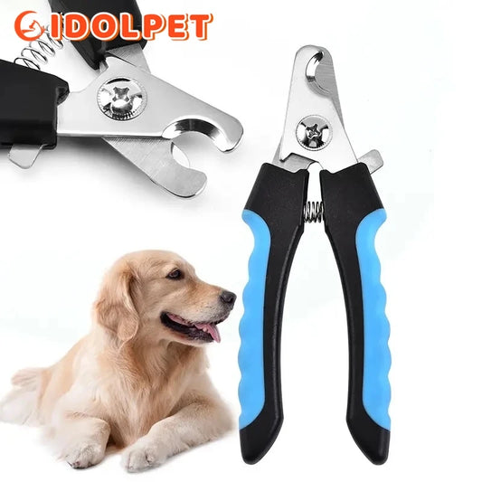 Professional Pet Nail Clipper with Safety Guard Stainless Steel