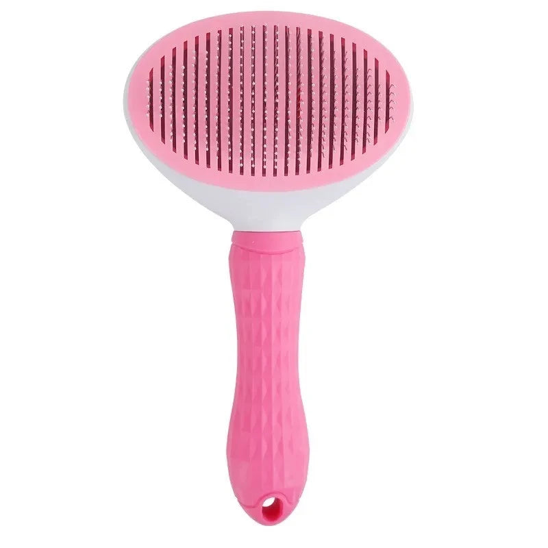 Brosse pour animaux de compagnie, peigne pour chat, brosse autonettoyante pour enlever les poils d'animaux, outils de toilettage pour chiens et chats, peigne démêlant pour animaux de compagnie, accessoires pour chiens
