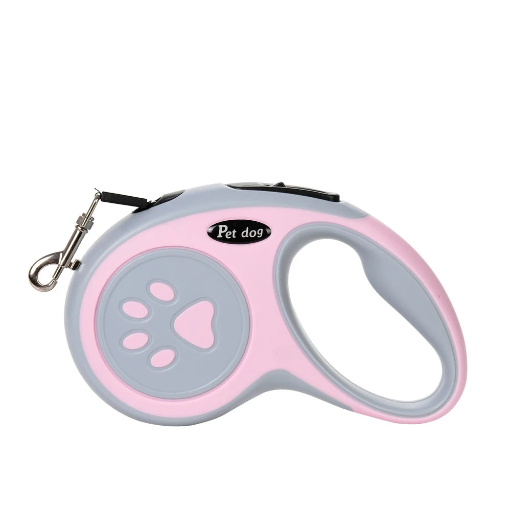 3m 5m Nylon Pet Dog Leash Automatic Retractable Extending Rope