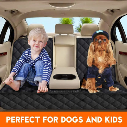 Dog Car Rear Seat Protective Cover Waterproof Dirt Resistant