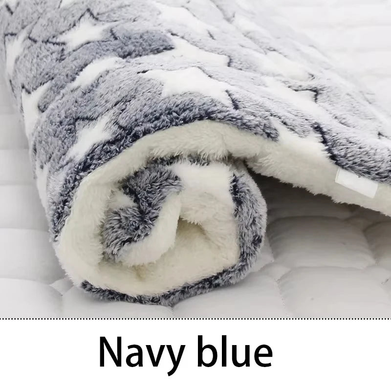 KEMORELA Tapis de couchage en flanelle pour animaux de compagnie, lit pour chien, hiver, chiot, canapé, matelas, coussin pour petits et grands chiens, couverture, fournitures pour animaux de compagnie