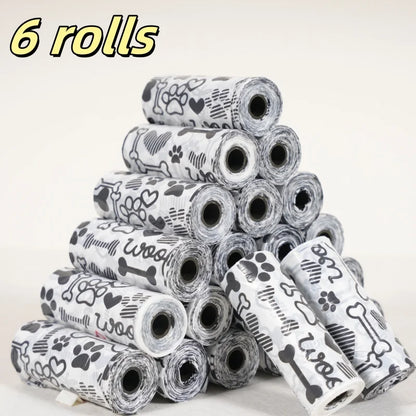 3/6/10/12 Rolls 180 Count Super Thick Dog Poop Bags,Leak-Proof