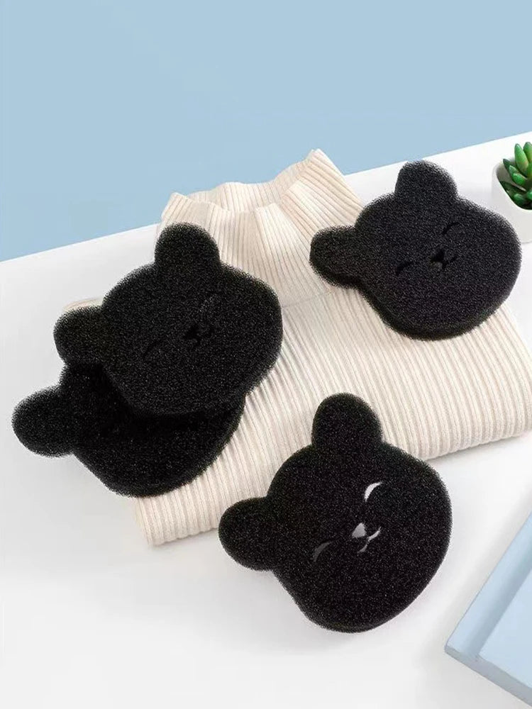 2 /4 Sets Of Household Pet Hair Remover, Machine Washed Bear Sticky Spong