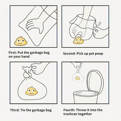 3/6/10/12 Rolls 180 Count Super Thick Dog Poop Bags,Leak-Proof