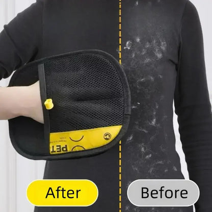 2 in 1 Pet Hair Removal Mitts for Cats Dogs Electrostatic Grooming Glove