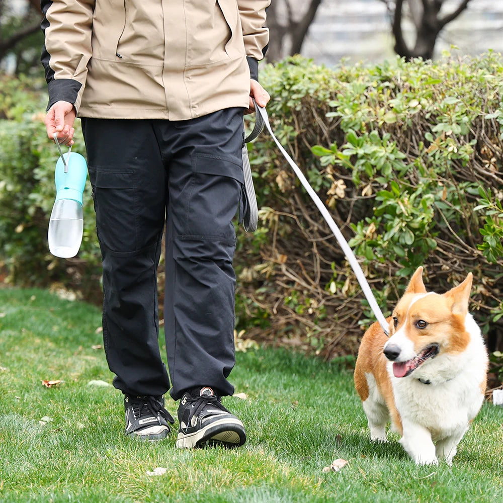 300ml 500ml Dog Water Bottle Portable Drinking Bowl