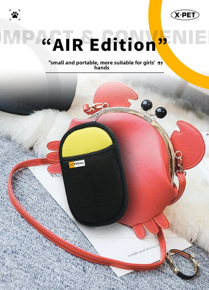 2 in 1 Pet Hair Removal Mitts for Cats Dogs Electrostatic Grooming Glove
