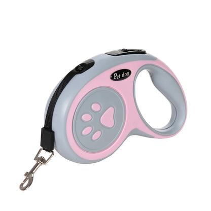 3m 5m Nylon Pet Dog Leash Automatic Retractable Extending Rope