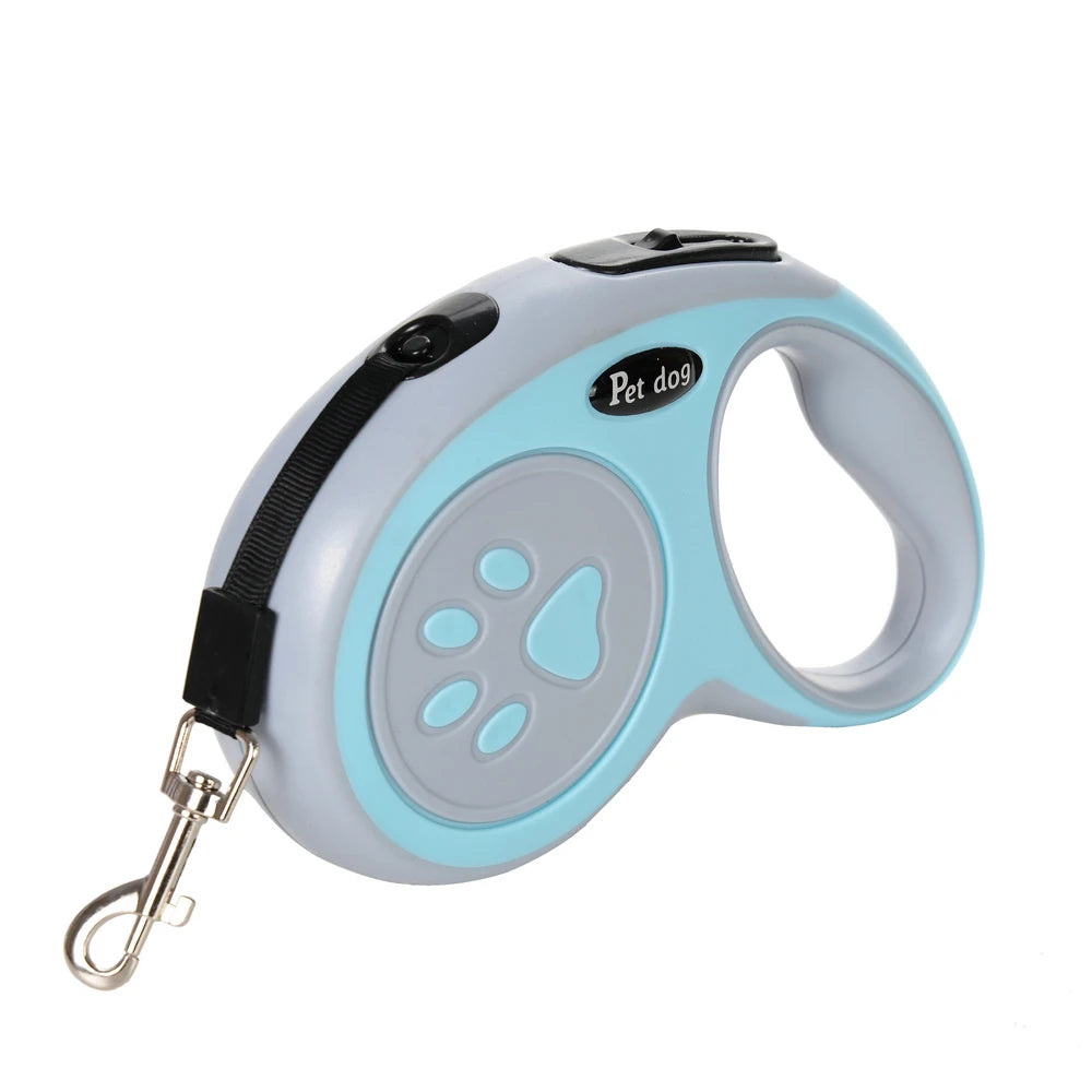 3m 5m Nylon Pet Dog Leash Automatic Retractable Extending Rope