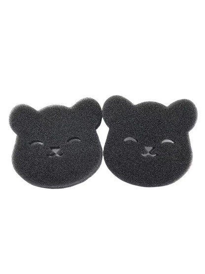 2 /4 Sets Of Household Pet Hair Remover, Machine Washed Bear Sticky Spong