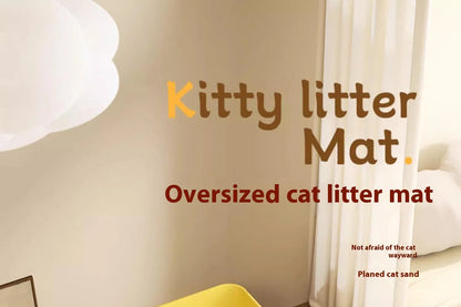 Extra Large Cat Litter Mat Heavy Duty Waterproof   Washable
