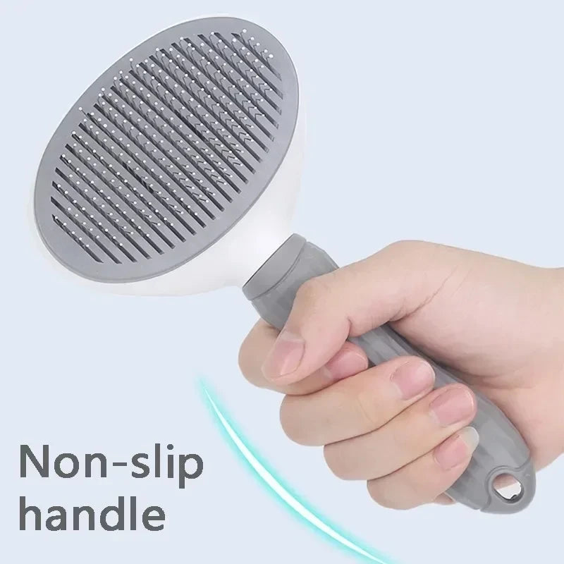 Brosse pour animaux de compagnie, peigne pour chat, brosse autonettoyante pour enlever les poils d'animaux, outils de toilettage pour chiens et chats, peigne démêlant pour animaux de compagnie, accessoires pour chiens