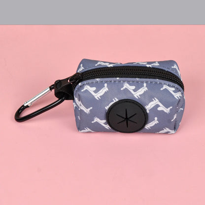Rainbow Print Fashion Design Dog Poo Bag Holder