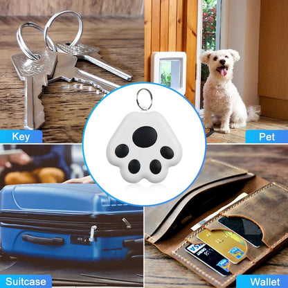 Traceur GPS intelligent mini localisateur de clés pour enfants et animaux de compagnie, dispositif de suivi Bluetooth, rappel anti-perte pour iOS/Android