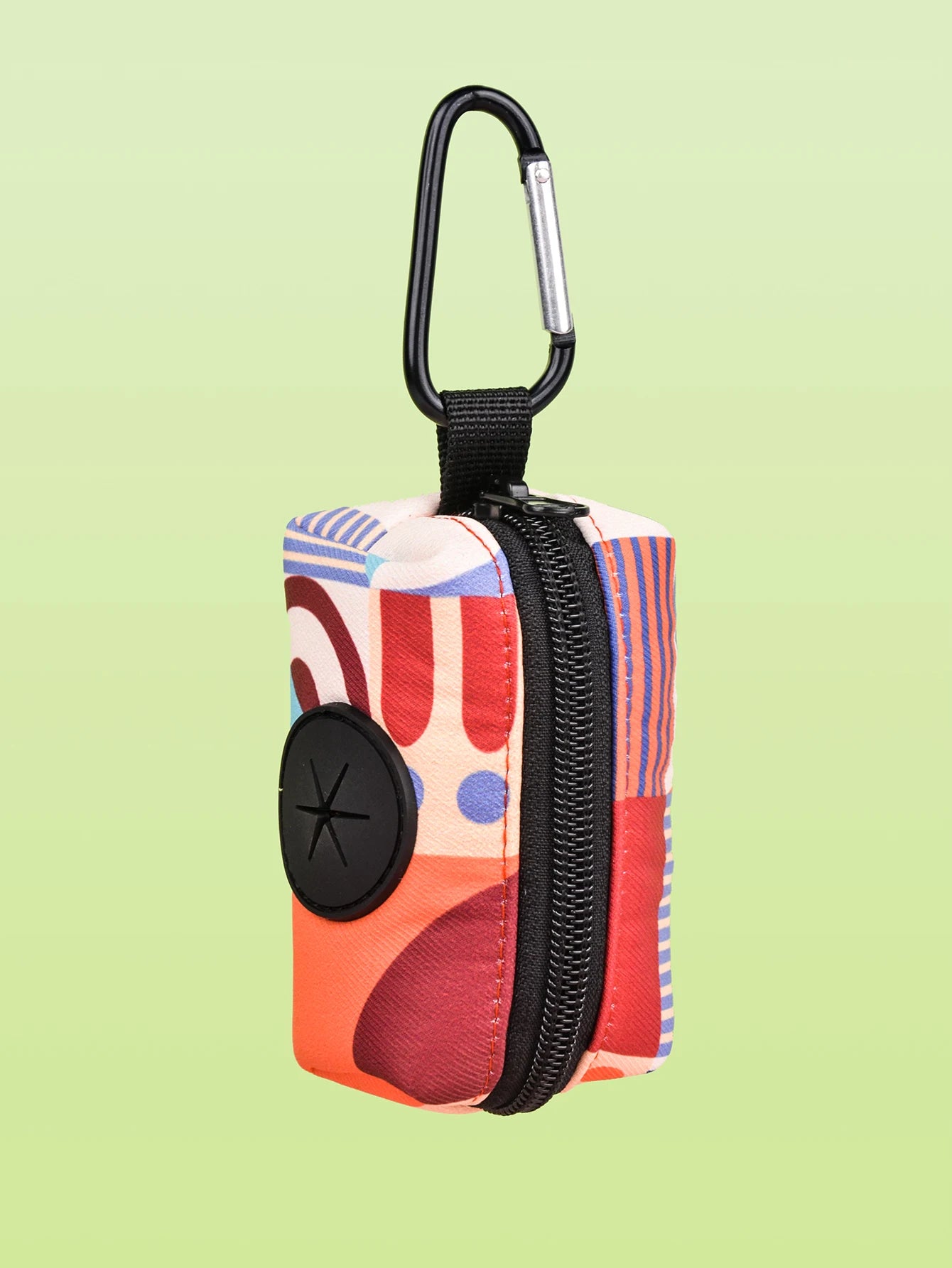 Rainbow Print Fashion Design Dog Poo Bag Holder