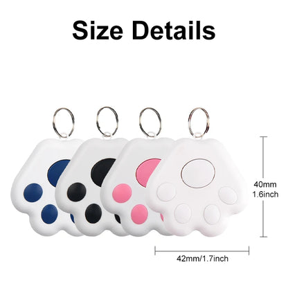 Traceur GPS intelligent mini localisateur de clés pour enfants et animaux de compagnie, dispositif de suivi Bluetooth, rappel anti-perte pour iOS/Android