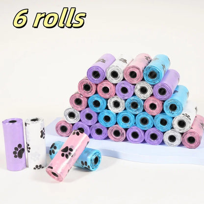 3/6/10/12 Rolls 180 Count Super Thick Dog Poop Bags,Leak-Proof