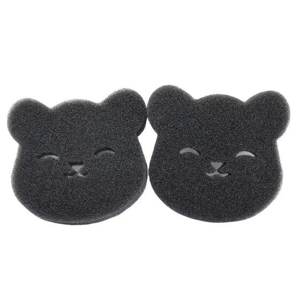 2 /4 Sets Of Household Pet Hair Remover, Machine Washed Bear Sticky Spong