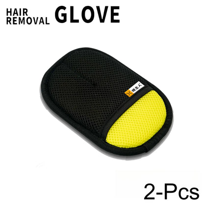 2 in 1 Pet Hair Removal Mitts for Cats Dogs Electrostatic Grooming Glove