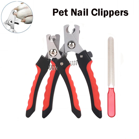 Pet Nail Clippers with Sickle Large Dog Nail Clippers Stainless.
