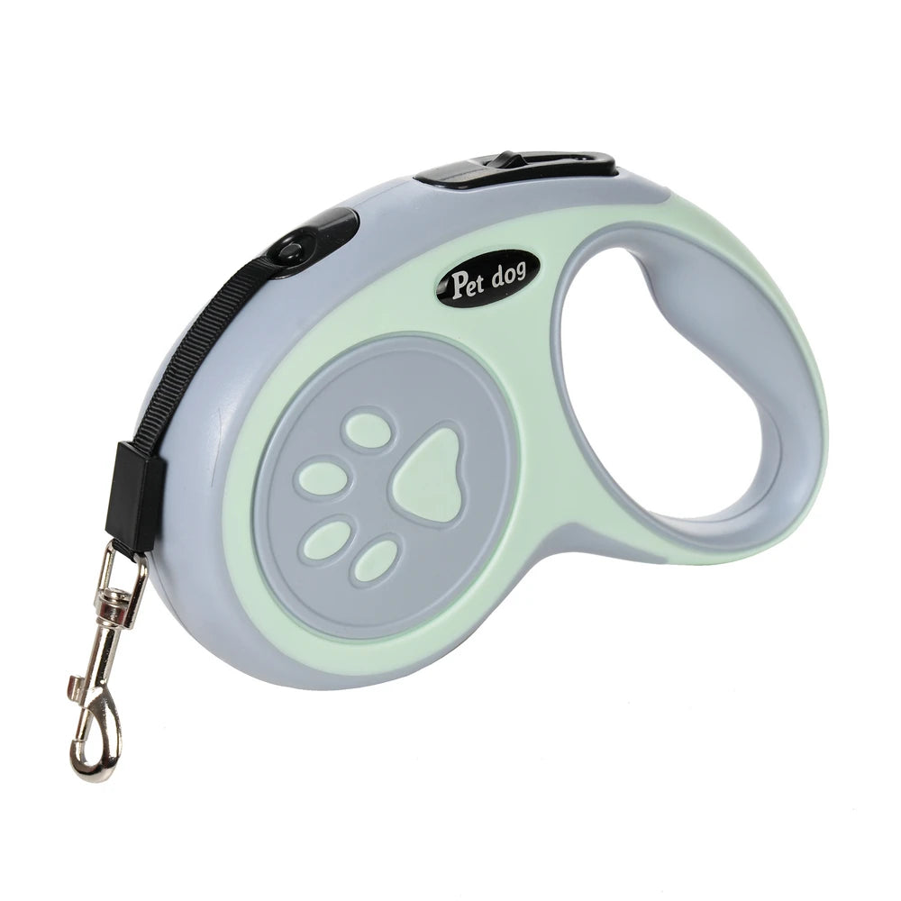 3m 5m Nylon Pet Dog Leash Automatic Retractable Extending Rope