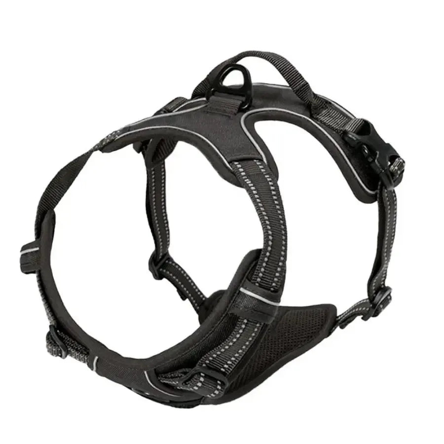 Dog Collars Harness Big Vests Leash Pet