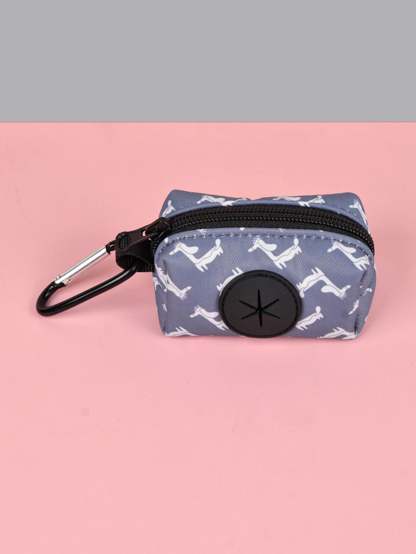 Rainbow Print Fashion Design Dog Poo Bag Holder
